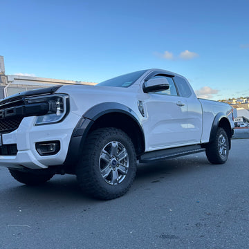 Fender Flare Ford Ranger 2022+ XLT Smooth Style Matte Black Super Cab