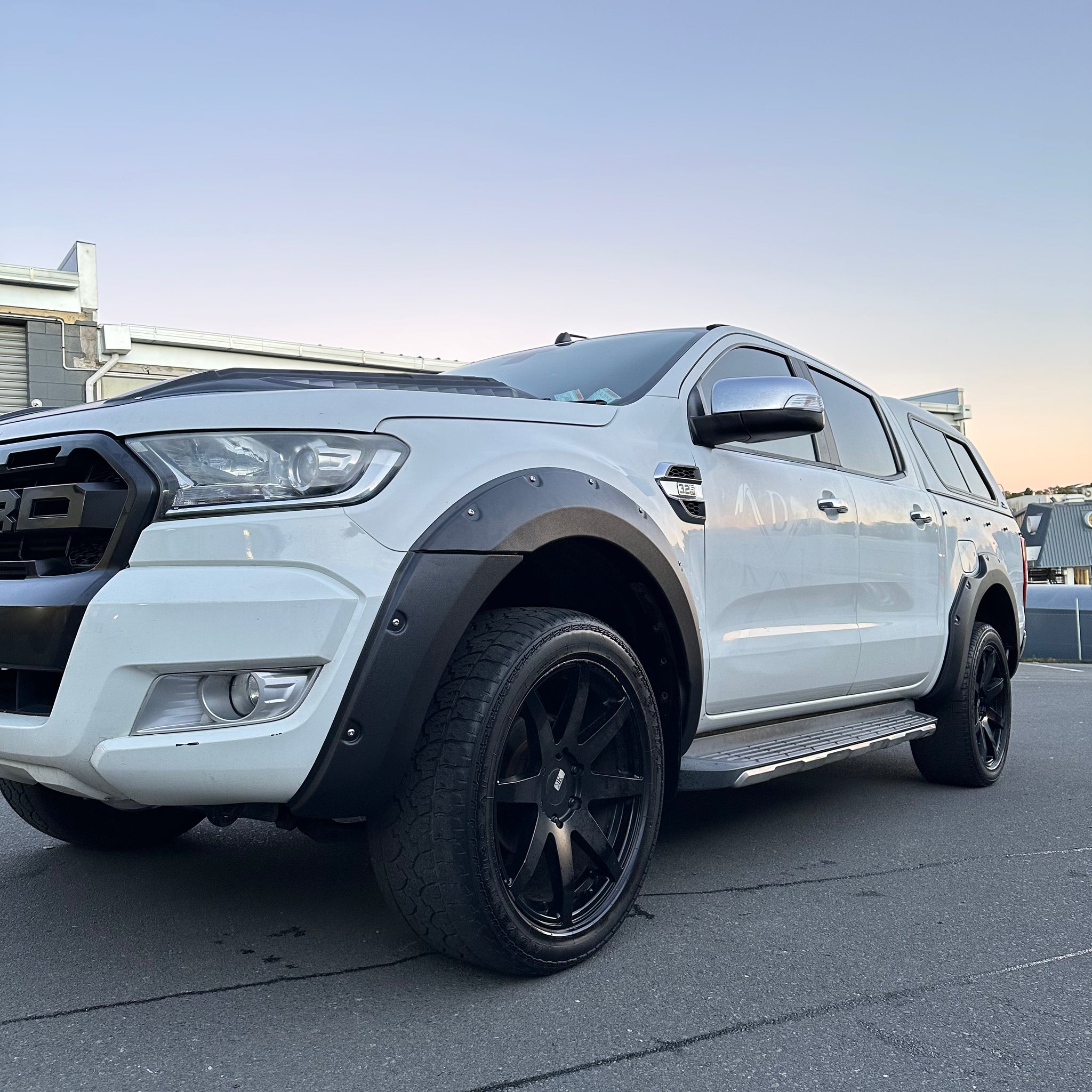 Fender Flare for Ford Ranger PX2 2016-2018 Lychee Texture 6-inch Bolt Style