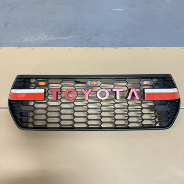 Front Bumper Grille With Led Light for Toyota Hilux Rocco 2018-2020