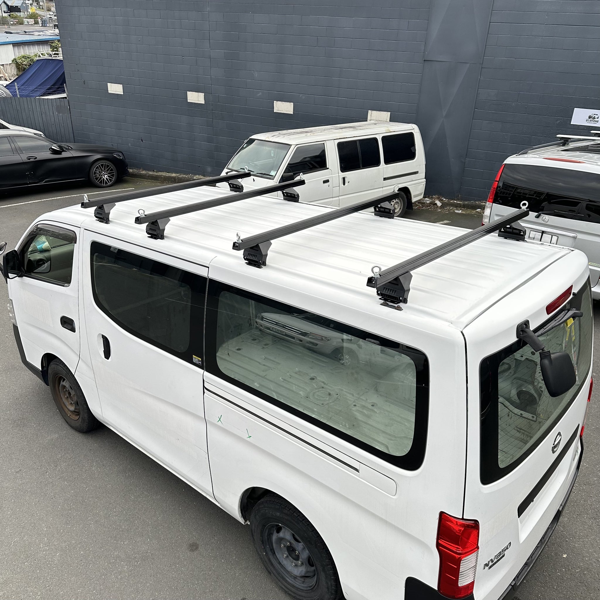 Roof Rack-4 Piece Set Heavy Duty for Nissan NV350 Caravan 2018-current