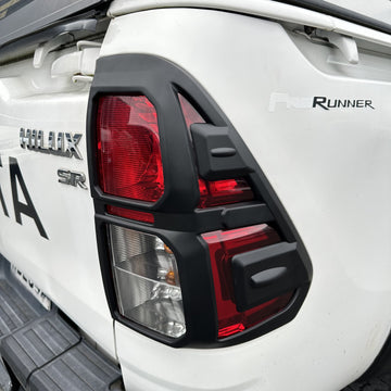 Taillight Covers Toyota Hilux 2021-2024 SR/SR5 Matte Black