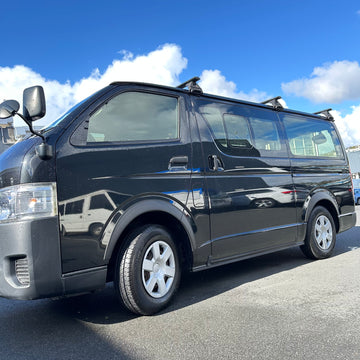 Fender Flare Toyota Hiace 2005-2019 Smooth Style Matte Black