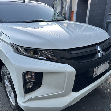 Headlight Covers and Taillight Covers Mitsubishi Triton 2019-2023 Matte Black