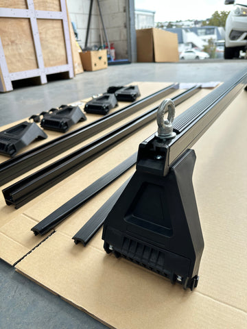 Roof Rack-3 Piece Set Heavy Duty for Toyota Hiace 2005-2019 Wide Body
