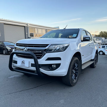 Stainless Steel Nudge Bar Holden Colorado 2012-2020 Matte Black