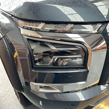 Headlight Covers Mitsubishi Triton 2024+ Matte black