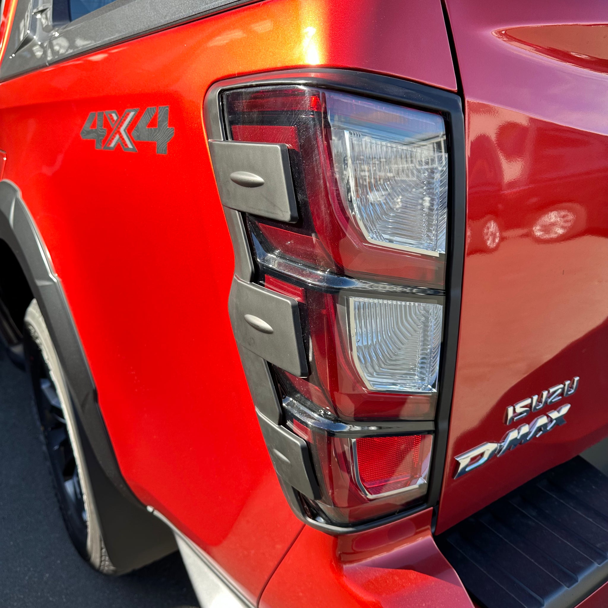 Taillight Covers Isuzu D-Max 2024+ Matte black
