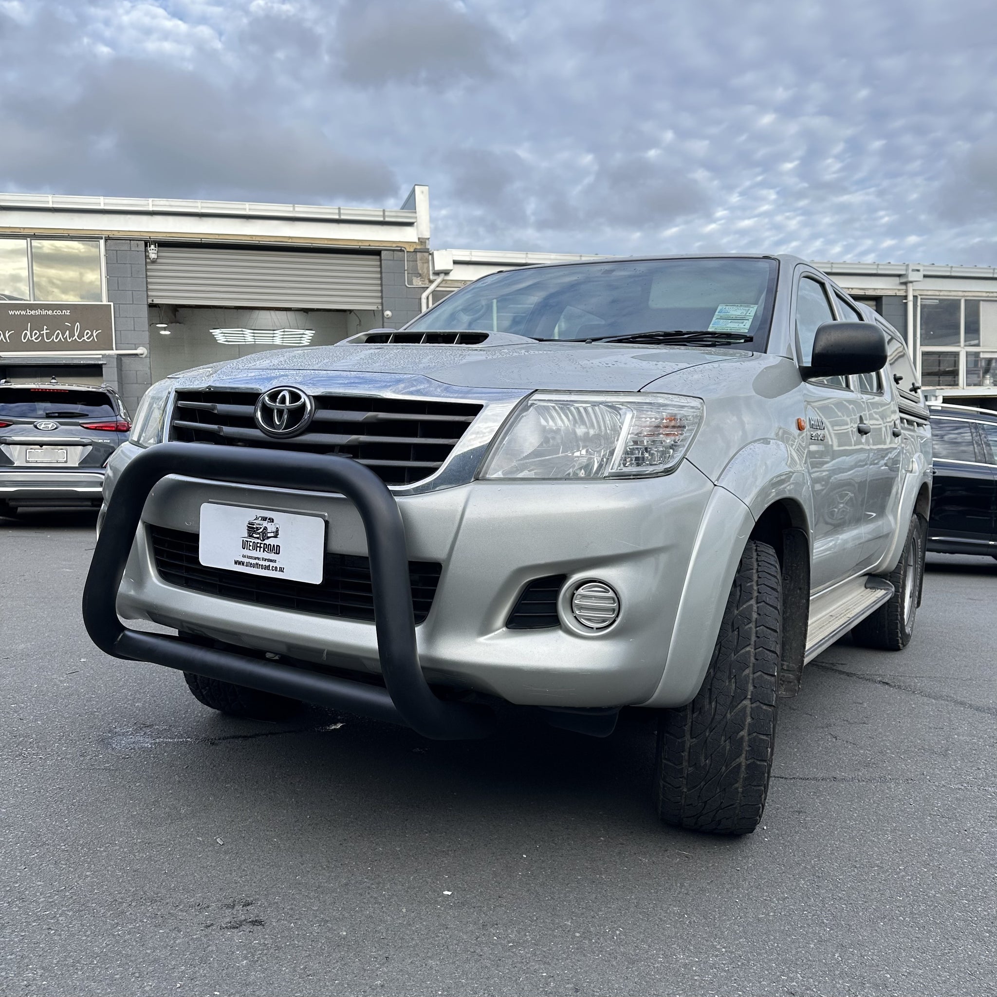 Nudge Bar Toyota Hilux Vigo 2005-2015 Matte Black