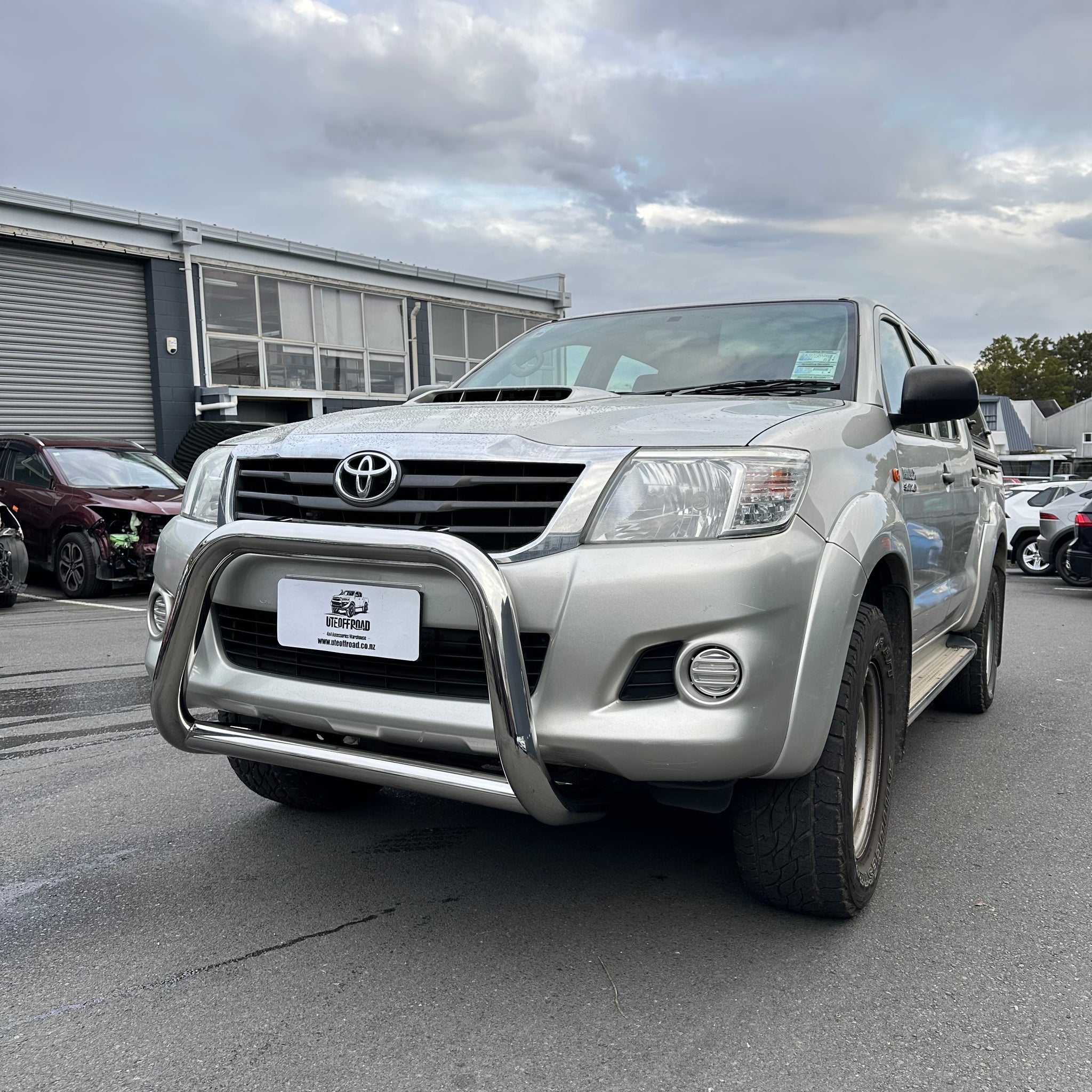 Nudge Bar Toyota Hilux Vigo 2005-2015 chrome