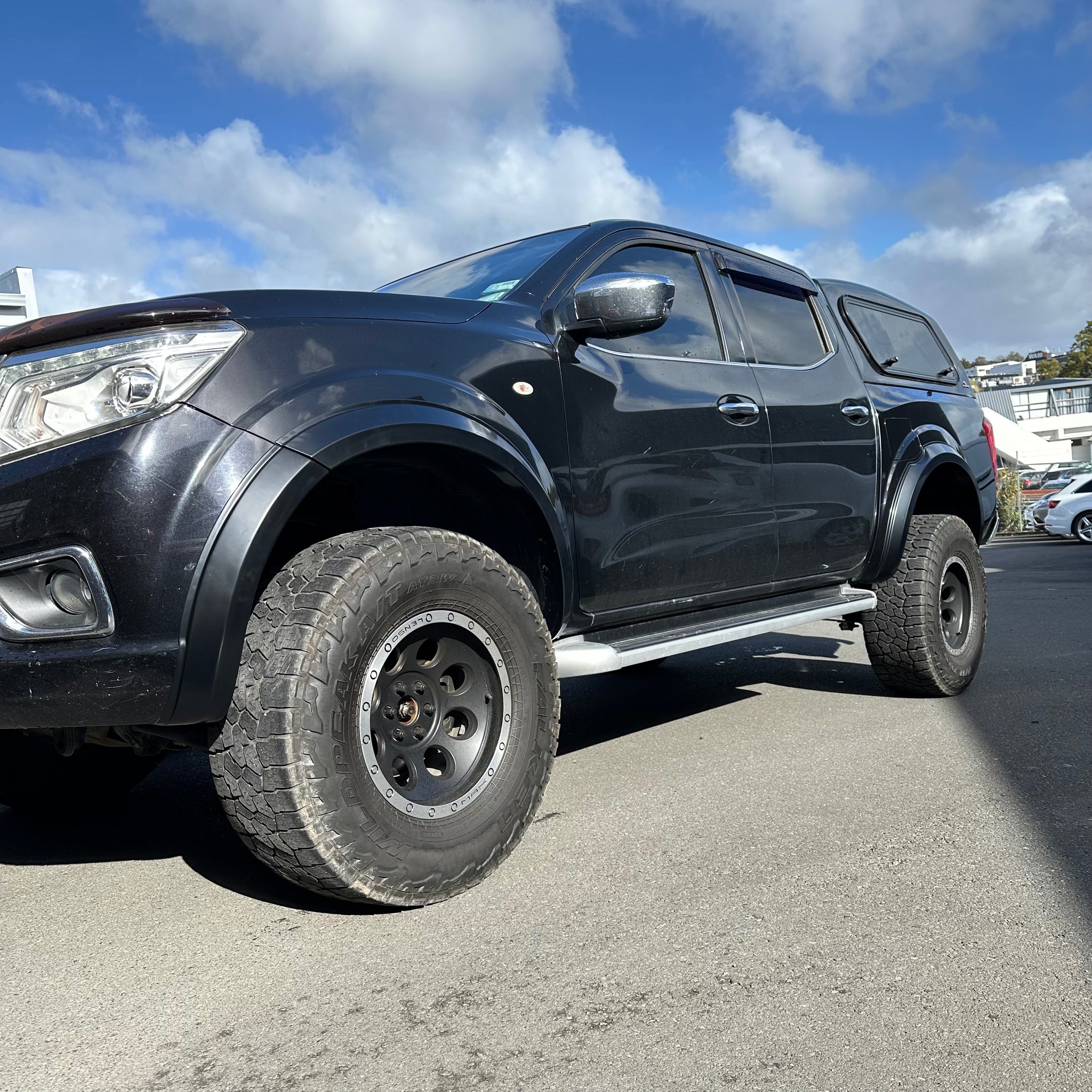 Fender Flare Nissan Navara NP300 2015-2020 ST/SL/ST-X Smooth Style Matte Black