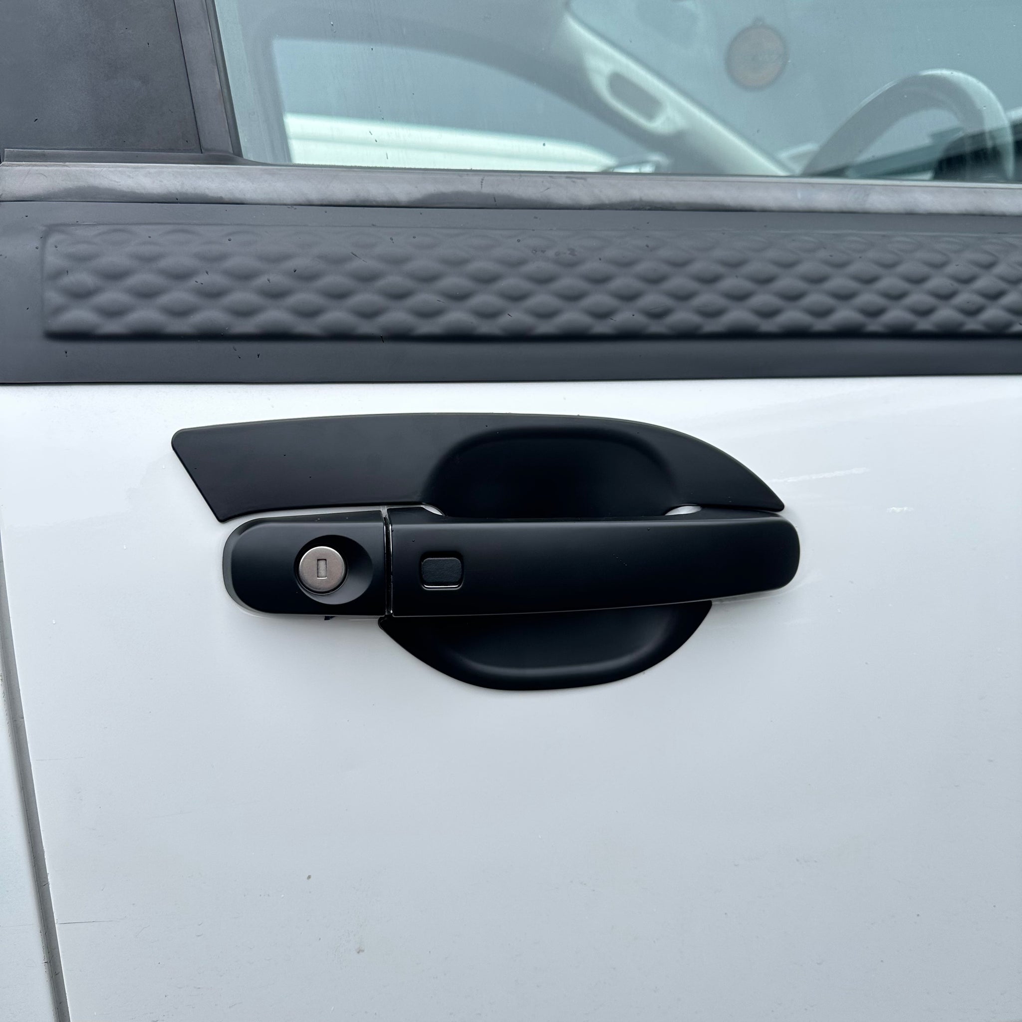 Door Handle Covers Ford Ranger PX1 PX2 PX3 2012-2021 / Everest 2015-2021 Smart key Matte Black
