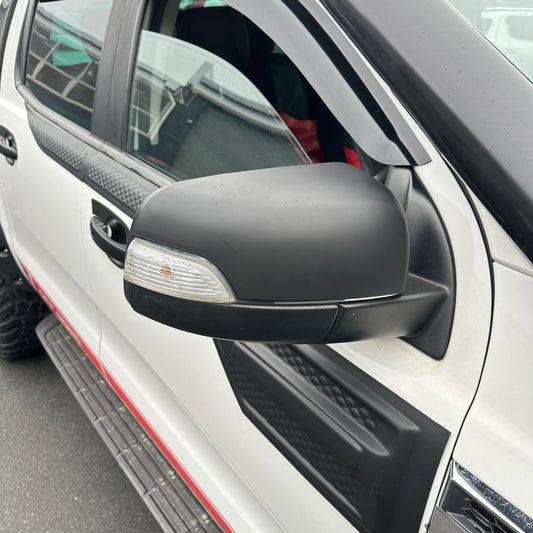 Mirror Covers Ford Ranger PX1 PX2 PX3 2012-2021/ Everest 2015-2021 Matte Black