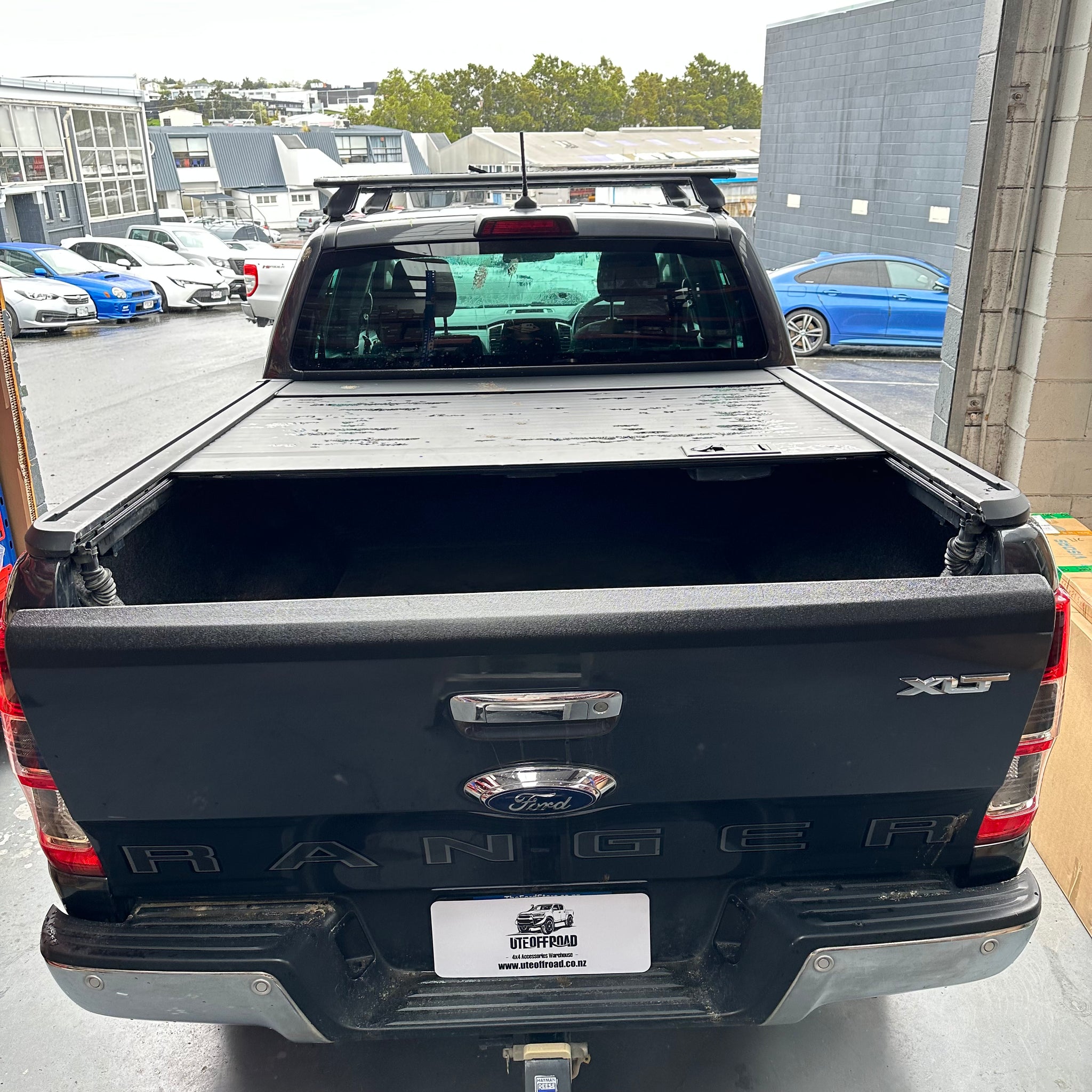 Tailgate Cover Ford Ranger Px1/2/3 2012-2021 Textured Black