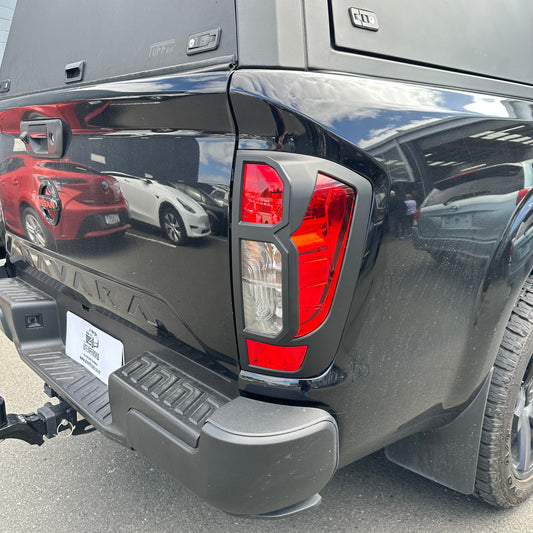 Taillight Covers Nissan Navara NP300 2015-2020/Navara 2021+ SL Matte Black