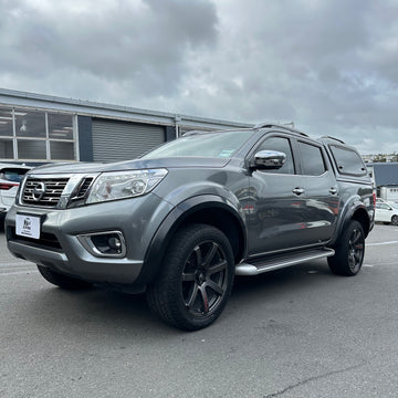 Fender Flare 4-Inch Nissan Navara NP300 2015-2020 ST/SL/ST-X Smooth Style Matte Black