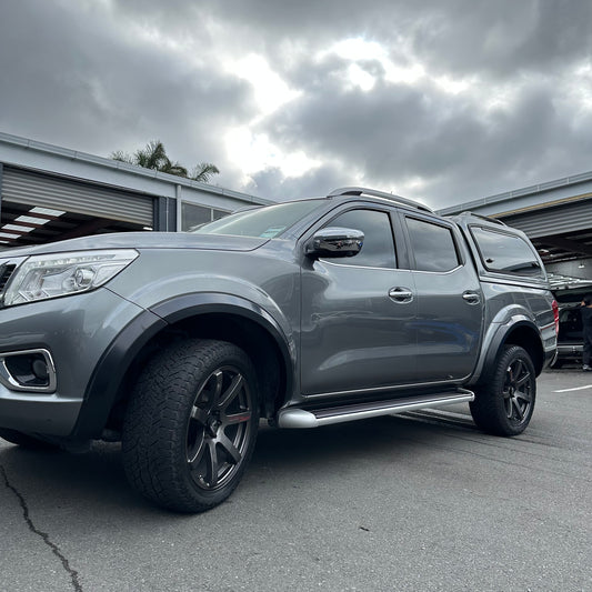 Fender Flare 4-Inch Nissan Navara NP300 2015-2020 ST/SL/ST-X Smooth Style Matte Black