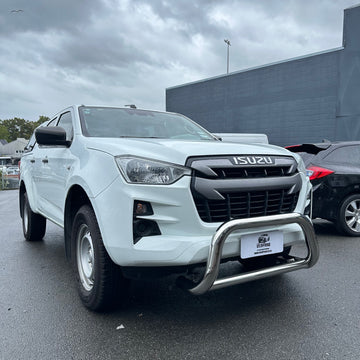 304 Stainless Steel Nudge Bar Isuzu D-Max 2021-2023 Medium Size Chrome