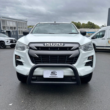 Stainless Steel Nudge Bar for Isuzu D-Max 2021-2023 Medium Size Matte Black