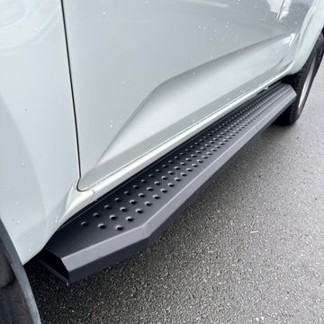 Side Step Running Board Black Steel Mazda BT-50 2021-Current Double/Super Cab