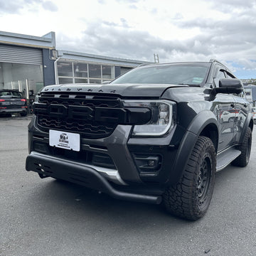Stainless Steel Nudge bar Ford Ranger 2022+ New Ranger /Everest 2022+ New Everest Black Q1