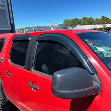 DOOR VISORS/ WINDOW MONSOONS Weather Shields for Ranger PJ/PK 2006-2011