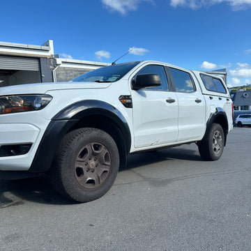 Fender Flare 6-Inch Ford Ranger PX2 2016-2018 Smooth Style Glossy Black
