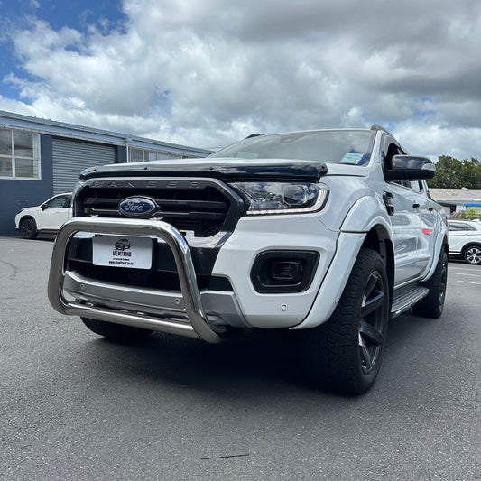 304 Stainless Steel Nudge Bar Ranger Px1/2/3 2012-2021 / Everest 2015-2021 (Compatible Front Sensors) Chrome