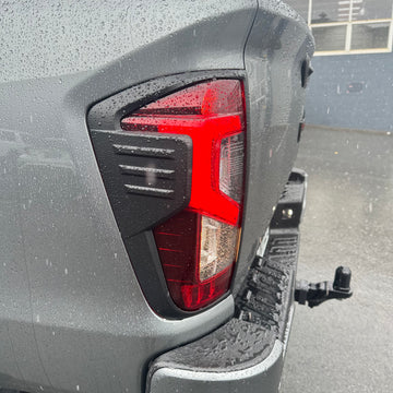 Taillight Covers Nissan Navara 2021+ ST/ST-X/Pro 4x4 Matte black