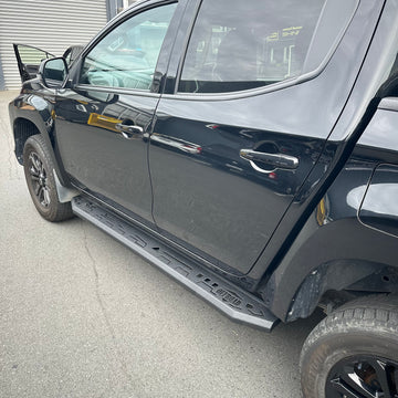 Side Step Running Board Offroad Steel Mitsubishi Triton 2024+ Double/Super Cab