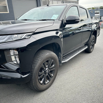 Side Step Running Board Offroad Steel Triton 2019-2023 Double/Super Cab