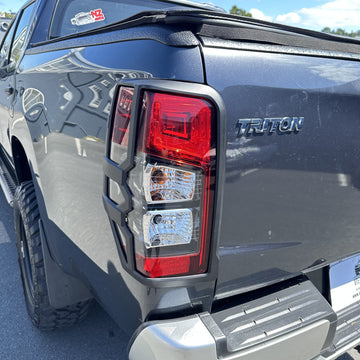 Taillight Covers Mitsubishi Triton 2019-2023 Matte black