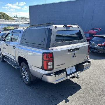 Aluminium Canopy with Rear view Glass for Mitsubishi Triton 2024+ Double Cab