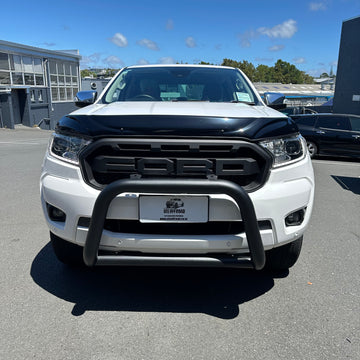 Stainless Steel Nudge Bar Ranger Px1/2/3 2012-2021 / Everest 2015-2021 (Compatible Front Sensors) Matte Black