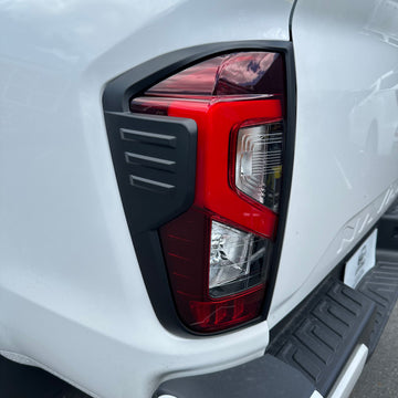 Taillight Covers Nissan Navara 2021+ ST/ST-X/Pro 4x4 Matte black
