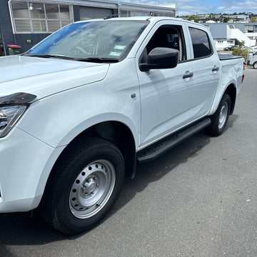 Side Step Running Board Offroad Steel Isuzu D-Max 2021-Current Double/Super Cab