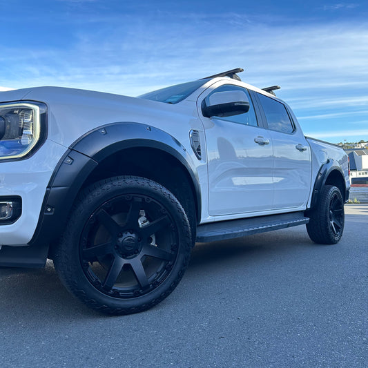 Fender Flare Ford Ranger 2022+ New Ranger XLT/Sport  Model bolt Style Matte Black Double Cab