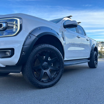 Fender Flare Ford Ranger 2022+ New Ranger XLT/Sport  Model bolt Style Matte Black Double Cab