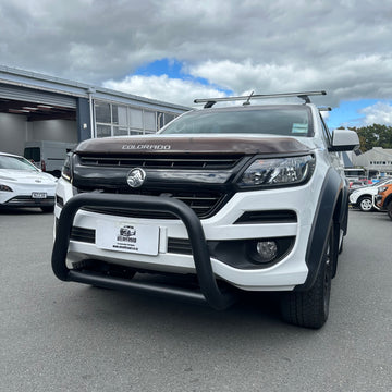 Stainless Steel Nudge Bar Holden Colorado 2012-2020 Matte Black