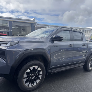 DOOR VISORS/ WINDOW MONSOONS Weather Shields Toyota Hilux 2015-Current