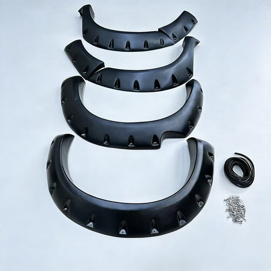 Monster Flare Bolt Style for Toyota Hilux 2012-2015 Matte Black