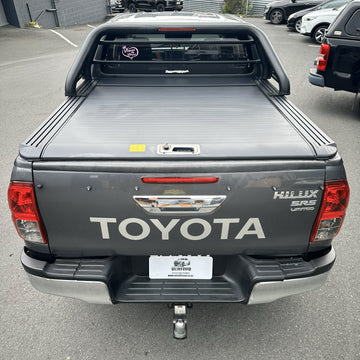 Ruggedized Manual Roller Shutter/Tonneau Cover for Toyota Hilux 2015-2025