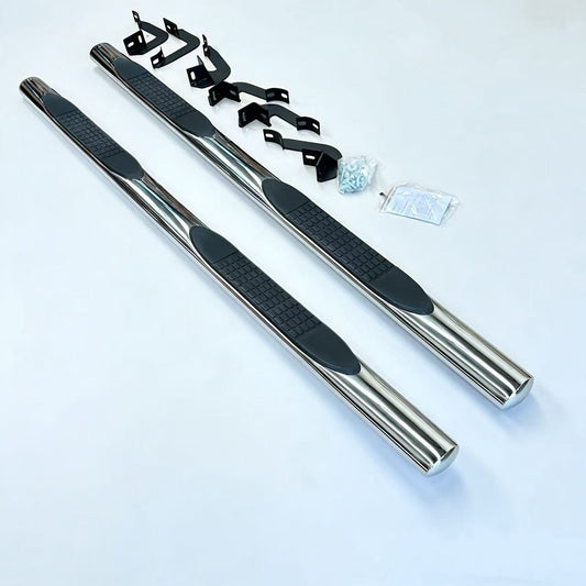 Running Board 4 inch Oval Tube Stainless Steel BT50 12-20 Double Cab