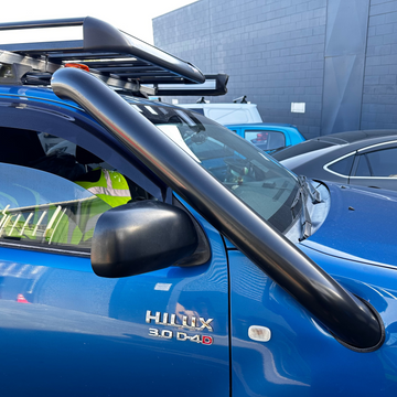 Snorkel Toyota Hilux 2005-2015 Black Stainless Steel