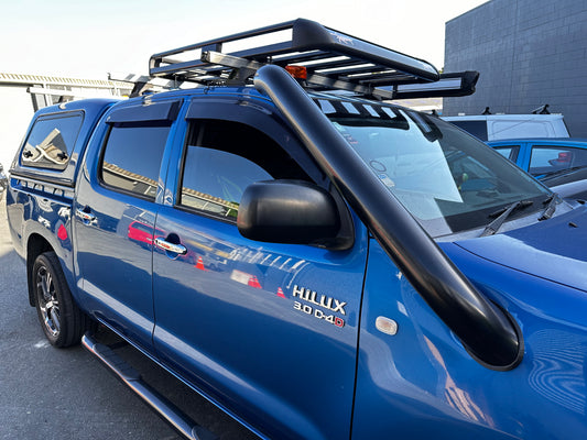 Snorkel Toyota Hilux 2005-2015 Black Stainless Steel
