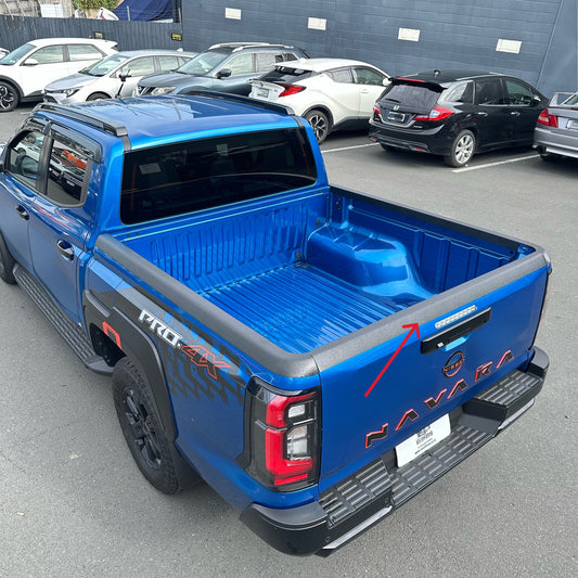 Tailgate Cover for Nissan Navara 2026 New Gen Textured Black