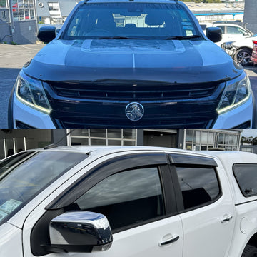 Monsoon and Bonnet Guard Holden Colorado 2016-2020 Double Cab