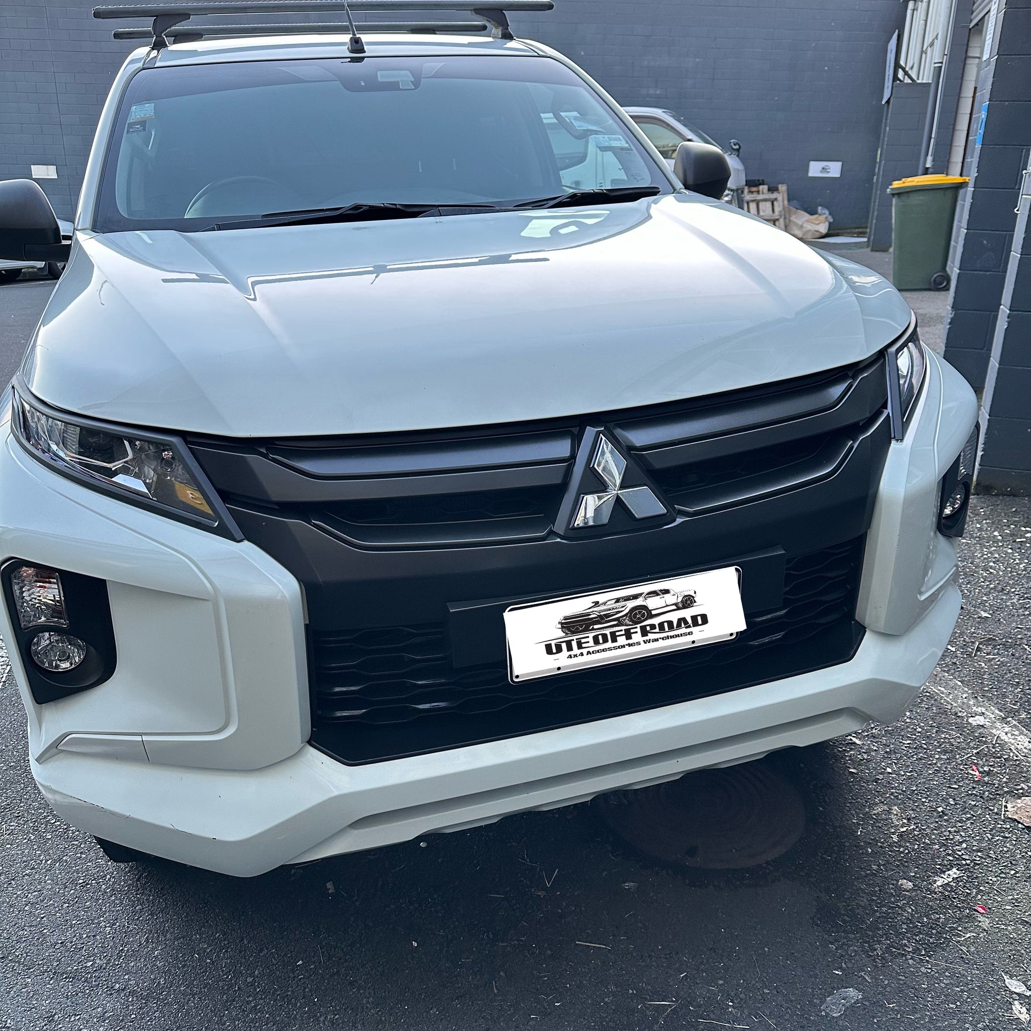 Headlight Covers Mitsubishi Triton 2019-2023 Matte black