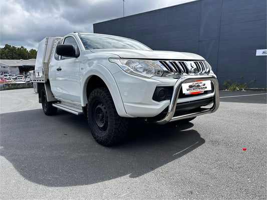Nudge Bar Mitsubishi Triton/Pajero 2015-2019 chrome