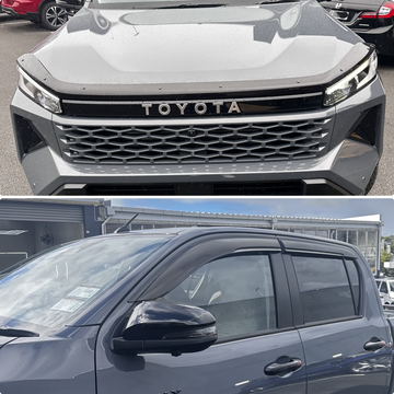 Monsoon and Bonnet Guard Toyota Hilux Travo 2026 Nex-Gen Double Cab