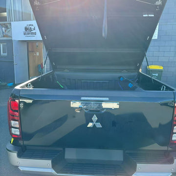 Bedside Rail Covers-3 Piece Set Mitsubishi Triton 2024+ Textured Black